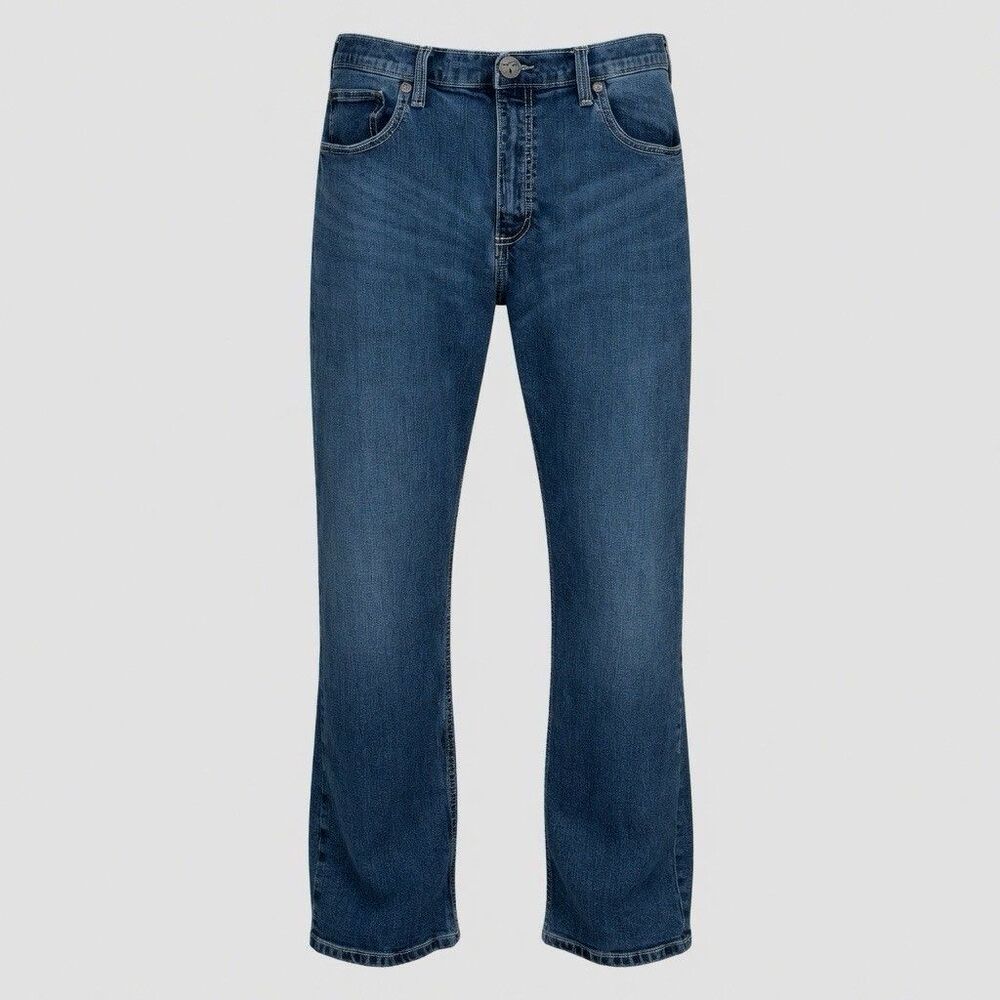 Wrangler 20X Jeans Vintage Boot Style 42 Mens 38x32 Blue Rugged Western Rancher